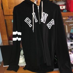 Black zip up hoodie